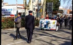 Manifestazione 8 marzo Imola pro Marò