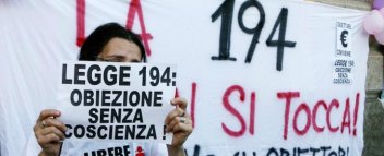 Manifestazione a favore della 194