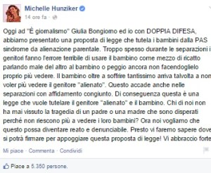 michelle hunziker FB